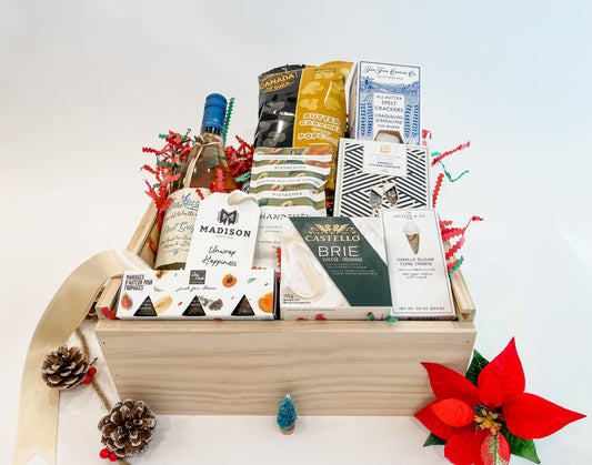 Christmas gift basket