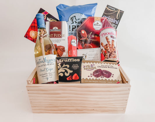 Wine Lovers Gift Basket