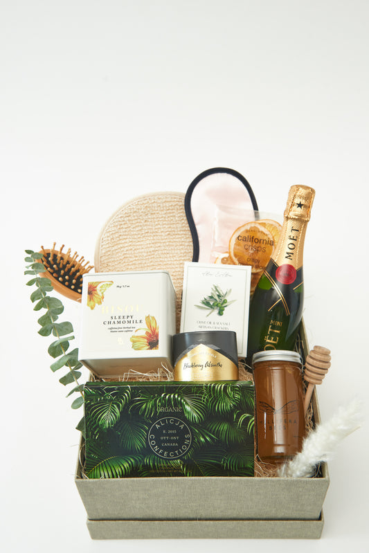 Feelin’ Bubbly Basket - Madison Gift Co.